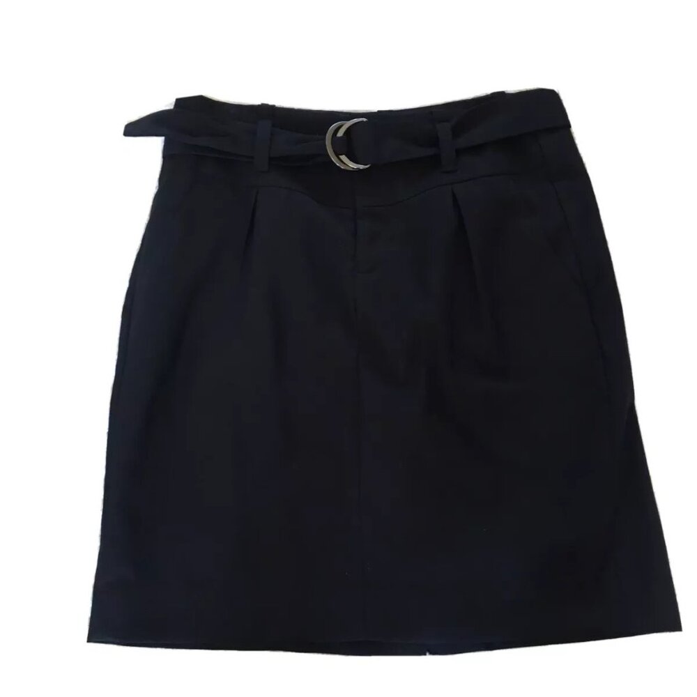 Banana Republic Black Belted Skirt Size 0